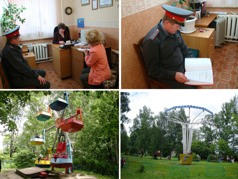 В парке культуры и отдыха города Шумерли открылся весенне-летний сезон